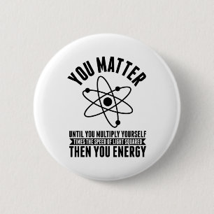 Badge Rond 5 Cm Physics Science   Physicists Students Gifts