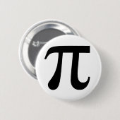 Badge Rond 5 Cm Pi (Devant & derrière)