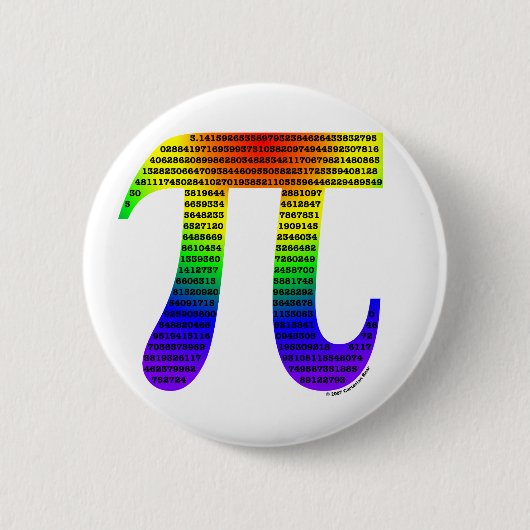 Badge Rond 5 Cm Pi #2 d'Evan (Devant)