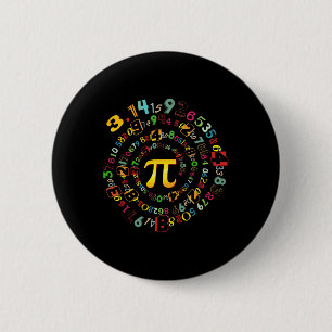 Badge Rond 5 Cm Pi 314 Math Pi Lovers Garçon Fille Toddler Mathéma