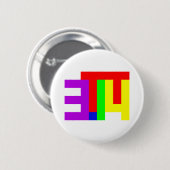Badge Rond 5 Cm Pi = 3,14 (Devant & derrière)