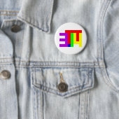 Badge Rond 5 Cm Pi = 3,14 (En situation)