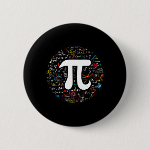 Badge Rond 5 Cm Pi Day 3.14159 Pi Symbole Enseignant Sciences Et M
