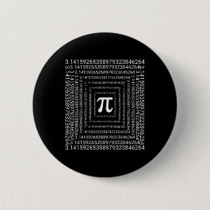 Badge Rond 5 Cm Pi Day 3.14 Math Enseignant Enfants Garçons Filles