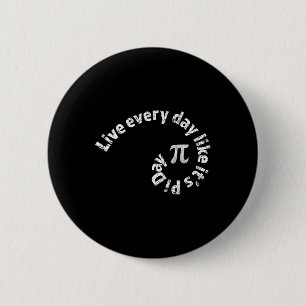 Badge Rond 5 Cm Pi Day Chaque Jour Mathématiques Calculs Géométrie