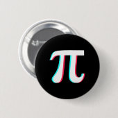 Badge Rond 5 Cm Pi Day Funny Graphic Math Enseignant Étudiant 3.14 (Devant & derrière)