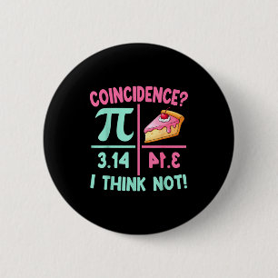 Badge Rond 5 Cm Pi Égalise Tarte Pour Joyeuse Journée Pi Amateur D