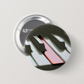 Badge Rond 5 Cm Piano (Devant & derrière)