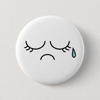 Badge Rond 5 Cm Picadilly bleu