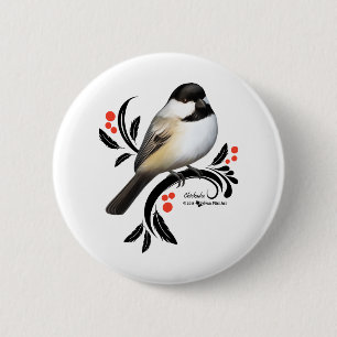 Badge Rond 5 Cm Pickadee