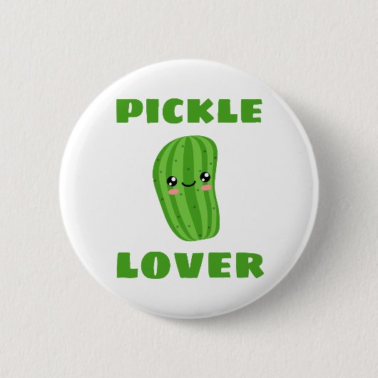 Badge Rond 5 Cm Pickle Lover (Devant)