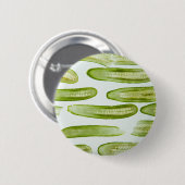 Badge Rond 5 Cm Picks Green (Devant & derrière)
