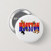 Badge Rond 5 Cm PICS de Houston (Devant & derrière)