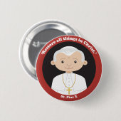 Badge Rond 5 Cm Pie X (Devant & derrière)