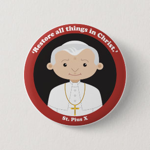 Badge Rond 5 Cm Pie X