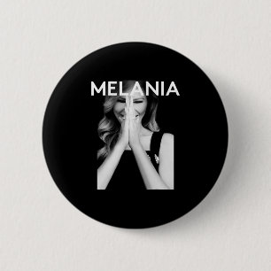 Badge Rond 5 Cm Pièce de monnaie mème crypto de Melania
