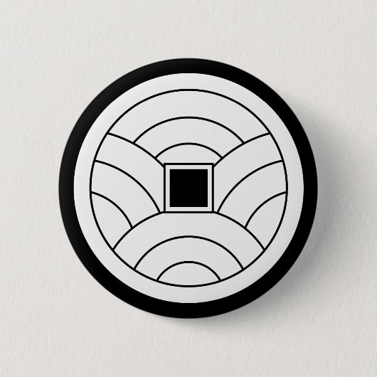 Badge Rond 5 Cm Pièce de vague (Devant)