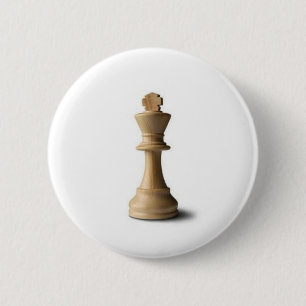 Badge Rond 5 Cm Pièce d'échecs