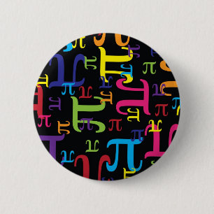Badge Rond 5 Cm Pièce du Pi