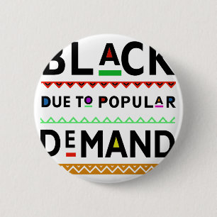 Badge Rond 5 Cm Pièce en t d'Afrocentric