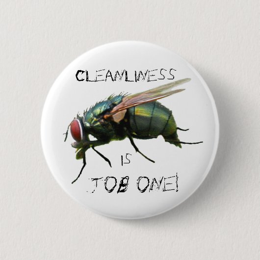 Badge Rond 5 Cm Pièce volante (Devant)