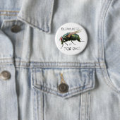Badge Rond 5 Cm Pièce volante (En situation)