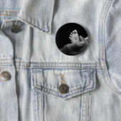Badge Rond 5 Cm pieds de bébé (En situation)