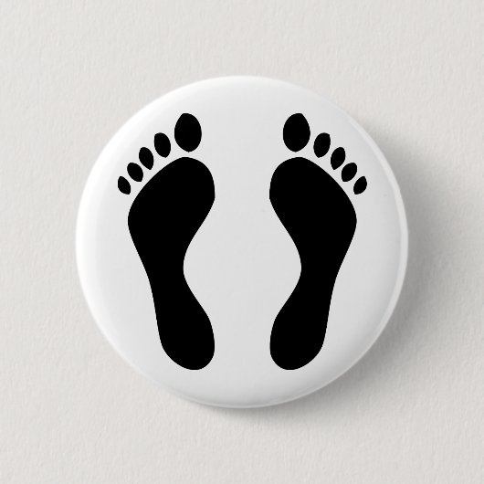 Badge Rond 5 Cm pieds de pas (Devant)