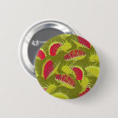 Badge Rond 5 Cm piège à mouches halloween (Devant & derrière)