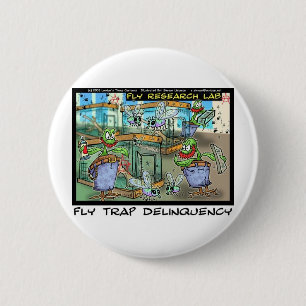 Badge Rond 5 Cm Piège de Vénus Délinquance Drôle Cadeaux Rick Lond