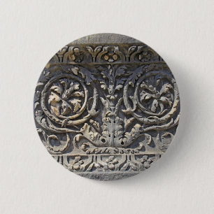 Badge Rond 5 Cm Pierre romaine
