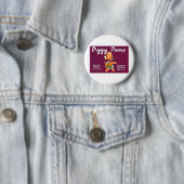 Badge Rond 5 Cm Piggy Pears (En situation)
