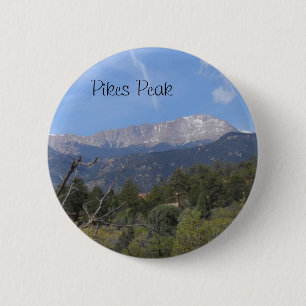 Badge Rond 5 Cm Pikes Peak - Colorado Springs