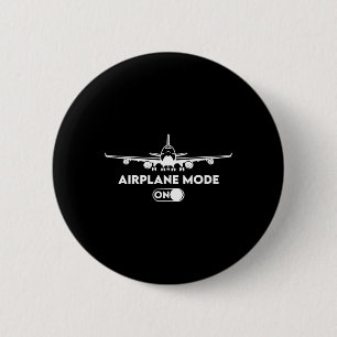 Badge Rond 5 Cm Pilote C172 Cadeau d'avion en mode vol