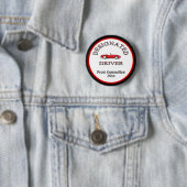 Badge Rond 5 Cm Pilote désigné avec année (En situation)
