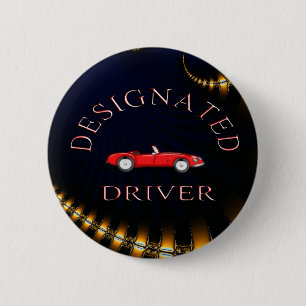 Badge Rond 5 Cm Pilote désigné - DRAGON