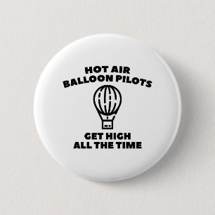 Badge Rond 5 Cm Pilotes de ballons