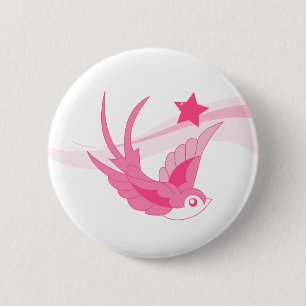 Badge Rond 5 Cm Pilotez-moi loin