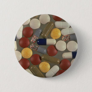 Badge Rond 5 Cm Pilules