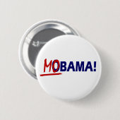 BADGE ROND 5 CM PIN 2012 DE MOBAMA OBAMA (Devant & derrière)