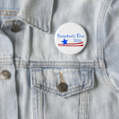 Badge Rond 5 Cm Pin 2016 de quelqu'un d'autre (En situation)