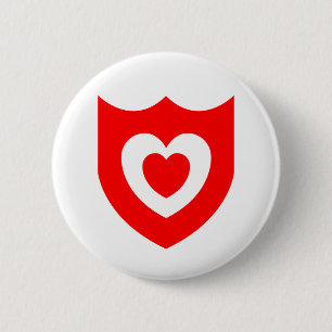 Badge Rond 5 Cm Pin affectueux de jour
