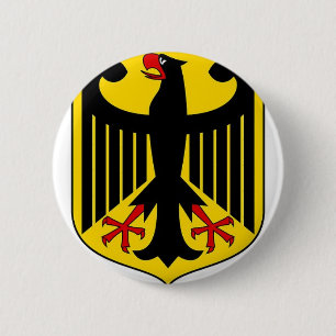 Badge Rond 5 Cm Pin allemand de fierté