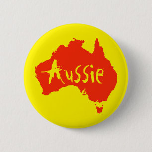 Badge Rond 5 Cm Pin australien australien de bouton