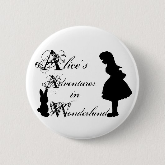 Badge Rond 5 Cm Pin. d'Alice (Devant)