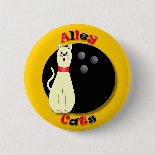 Badge Rond 5 Cm Pin d'AlleyCat (Devant)
