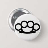 Badge Rond 5 Cm Pin d'articulation en laiton (Devant & derrière)