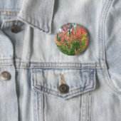 Badge Rond 5 Cm Pin d'automne (En situation)