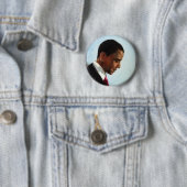 Badge Rond 5 Cm Pin de Barack (En situation)