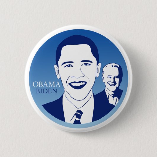 Badge Rond 5 Cm Pin de Barack Obama (Devant)
